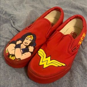 Brand New WonderWoman Vans